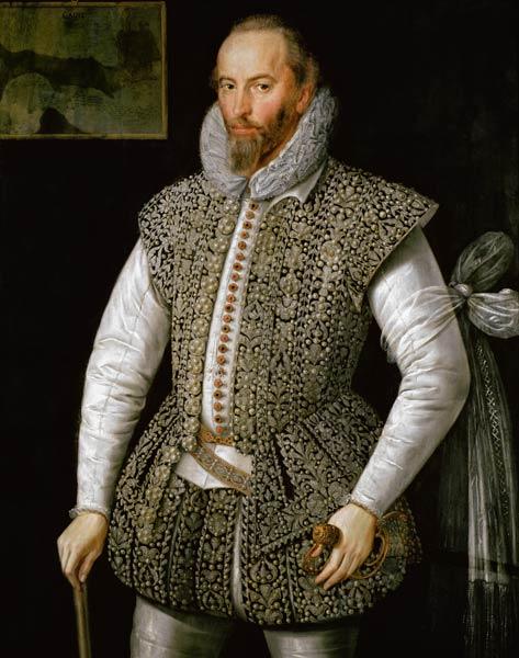 Portrait of Sir Walter Raleigh