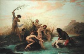 A River God Rescuing a Naiad 1880