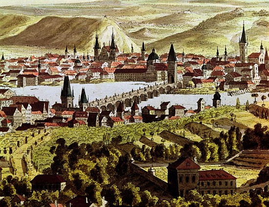 View of Prague von Austrian School