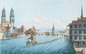 Zürich, Limmat und Fraumünster