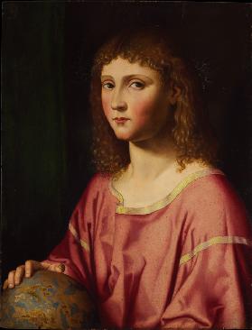 Der Christusknabe als Salvator Mundi