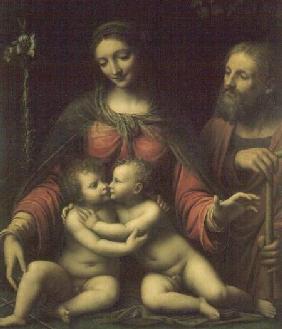 The Holy Family with the Infant St. John