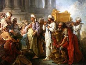 Solomon Before the Ark of the Covenant 1747