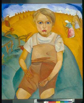 Das Weltkind (Porträt des Sohnes) 1920