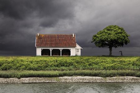 das kleine Haus am Kanal