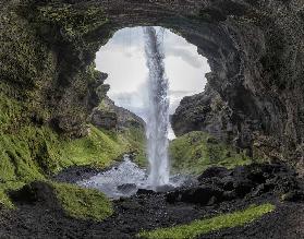 Hidden waterfall