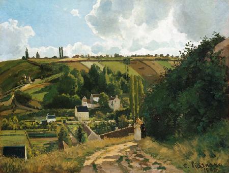 Hügel bei Jallais, Pontoise 1867