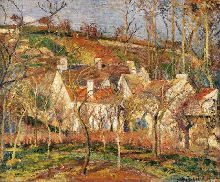 Pissarro/ Les toits rouges .../ 1877