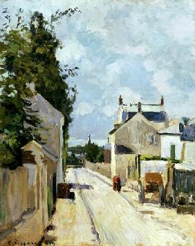 Rue de l'Ermitage, Pontoise 1874