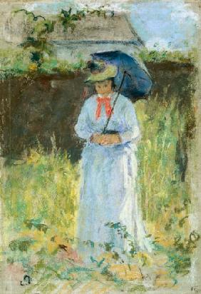 Woman with a Parasol