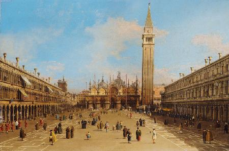 Piazza San Marco looking towards the Basilica di San Marco 16th