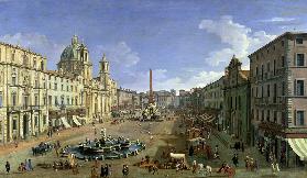 View of the Piazza Navona, Rome