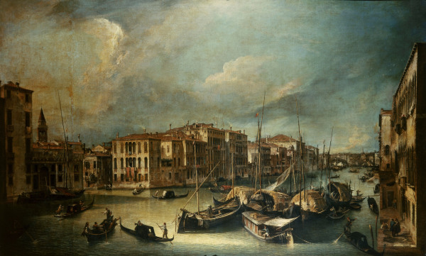 Venice, Canale Grande / Canaletto von Giovanni Antonio Canal (Canaletto)