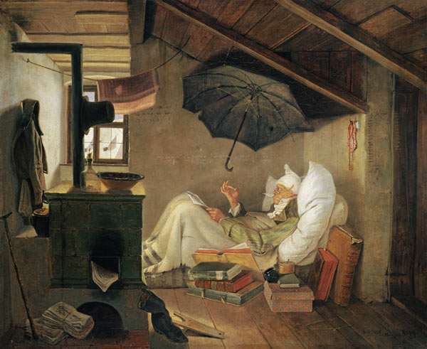 Der arme Poet von Carl Spitzweg