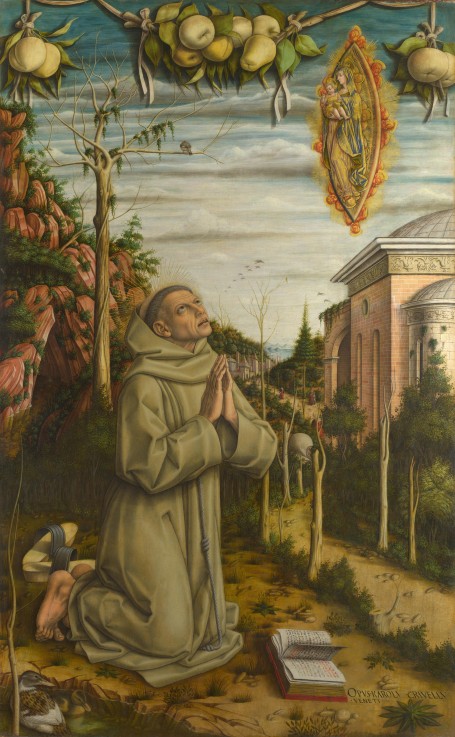 Die Vision des seligen Gabriele Ferretti von Carlo Crivelli