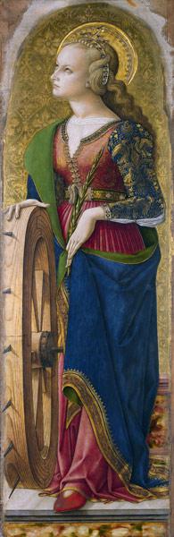Heilige Katharina von Alexandrien 1476
