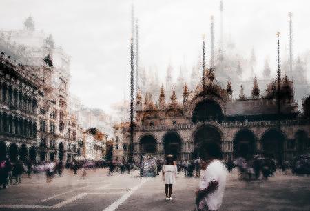 Touristen in Venedig