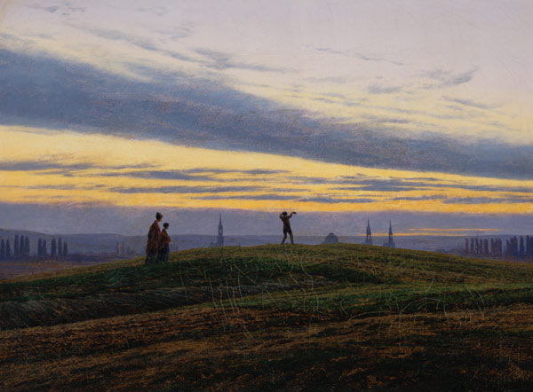 Der Abendstern von Caspar David Friedrich