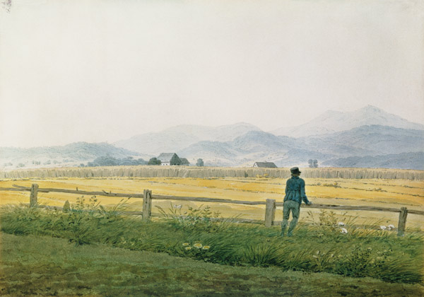 View of Schmiedebergerkamm von Caspar David Friedrich