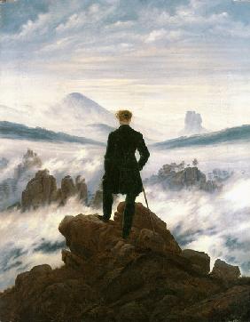 Der Wanderer über dem Nebelmeer 1818