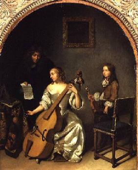 The Bass Viol Lesson