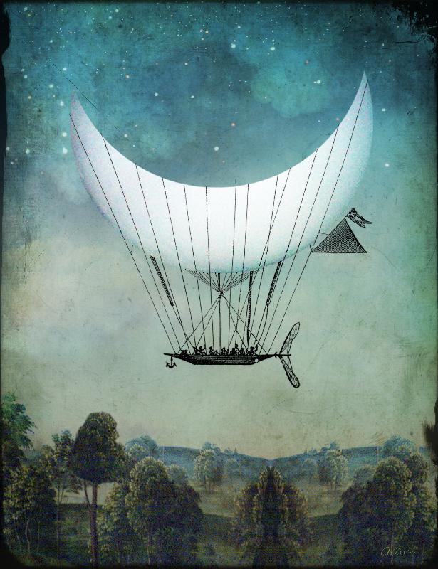 Mondschiff von Catrin Welz-Stein