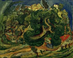 Landschaft in Südfrankreich 1922