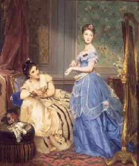 Getting Dressed 1869