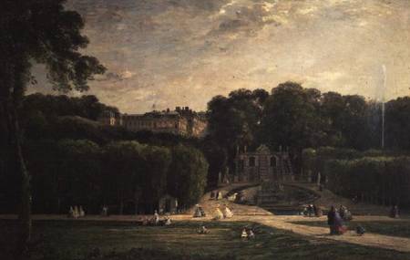 The Park at St. Cloud von Charles-François Daubigny