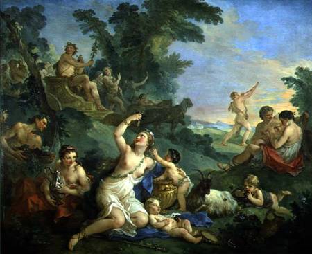 The Triumph of Bacchus von Charles Joseph Natoire