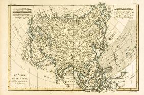 Asia, from 'Atlas de Toutes les Parties Connues du Globe Terrestre' by Guillaume Raynal (1713-96) pu 1872