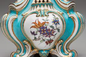 Detail of a Triangular Pot-pourri Vase 1761