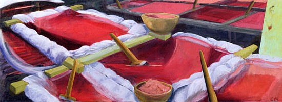 Making Madder, 2003 (oil on canvas)  von Charlotte  Moore