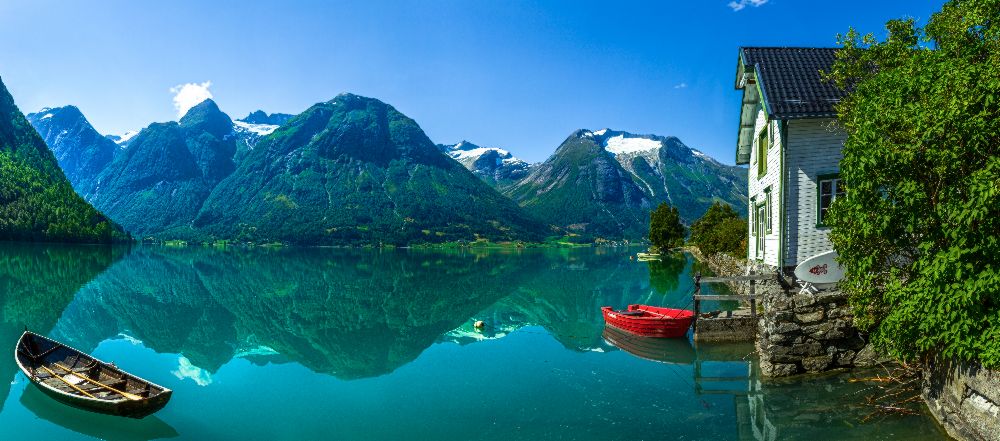 Der Gletschersee von Christer Olsen