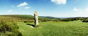 Altes Steinkreuz im Dartmoor