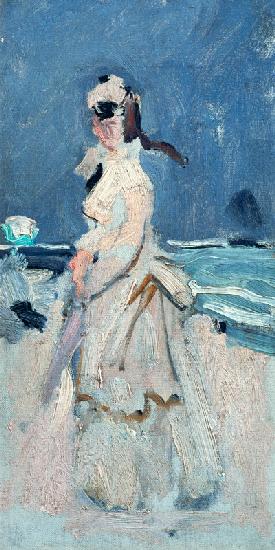 Camille on the Beach 1870-71