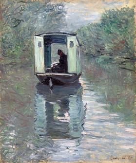 Das Atelierboot (Le bateauatelier) 1876