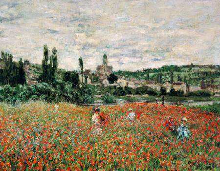 Poppy field near Vetheuil