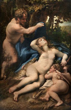 Jupiter und Antiope 1523/25