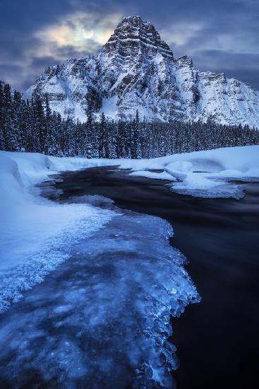 Frostige Nacht in Alberta - Kanada