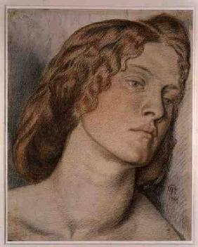 Fanny Cornforth, Study for 'Fair Rosamund' 1861