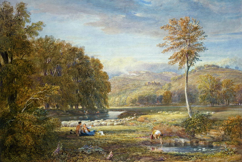 Pastoral Scene von David Cox