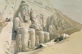 Abu Simbel, Großer Felsentempel