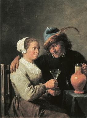 Teniers, Wirtshausszene