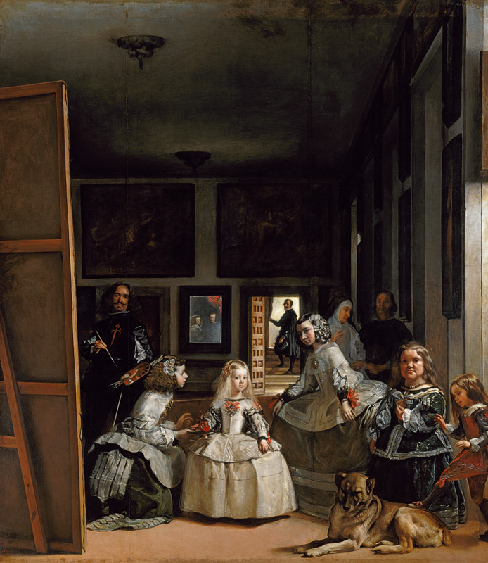 Las Meninas von Diego Rodriguez de Silva y Velázquez