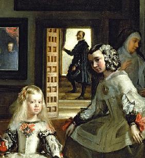 Las Meninas or The Family of Philip IV, c.1656 (detail of 405)