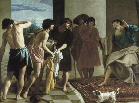 Velazquez / Jacob receiving the Clothing