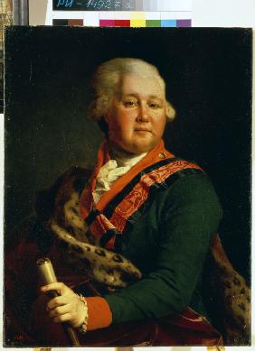 Porträt von Graf Valentin Platonowitsch Mussin-Puschkin (1735-1804)