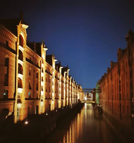 Speicherstadt bei Nacht 2023