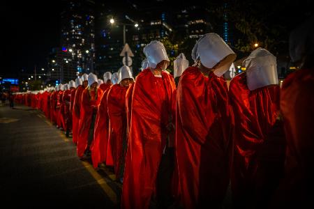 Protest für Frauenrechte